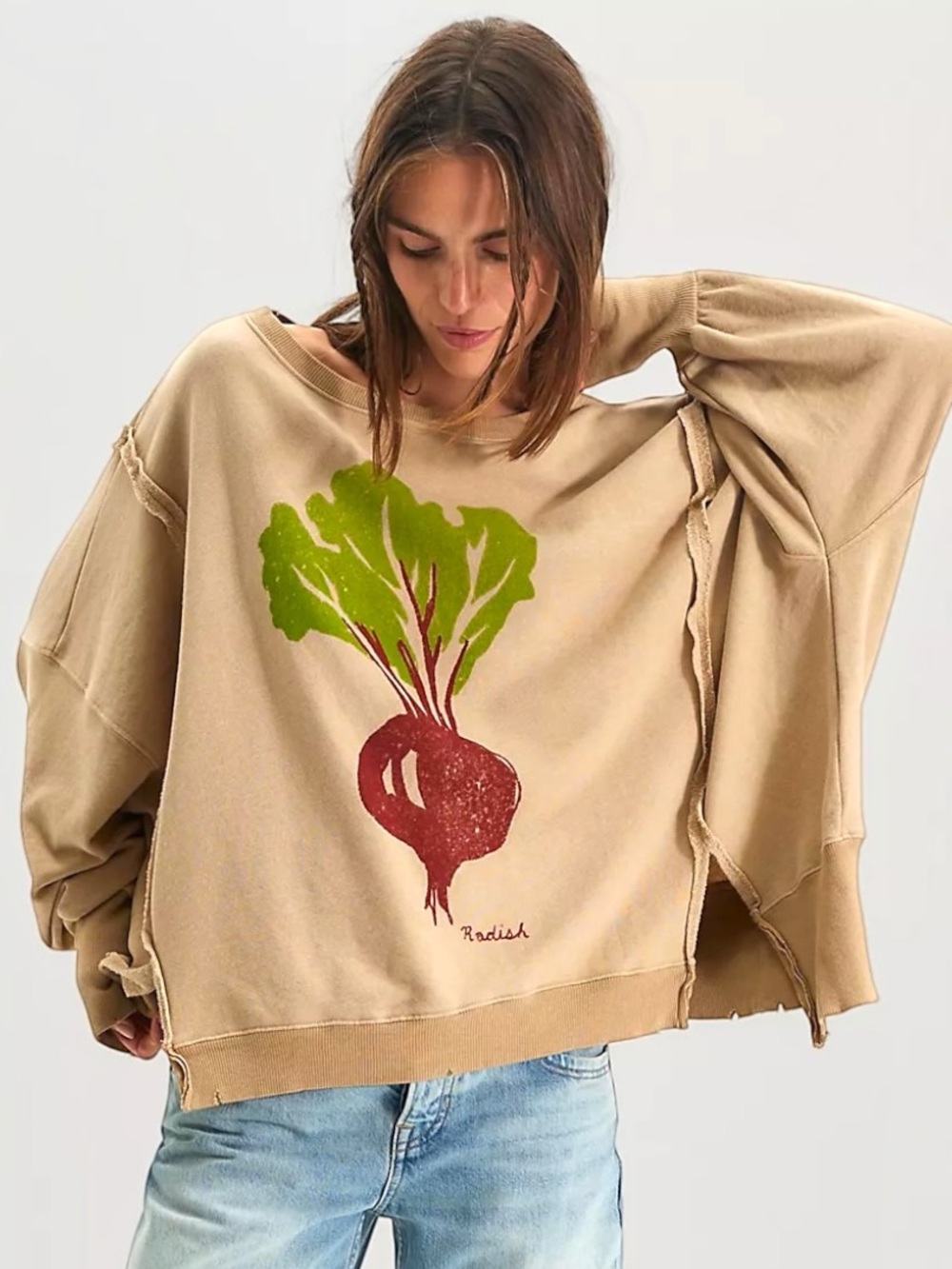 Free People x We The Free Graphic Camden Sweatshirt - The Radish